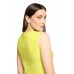 Betty Barclay - 2745 2064 Gele top geribbelde stof.